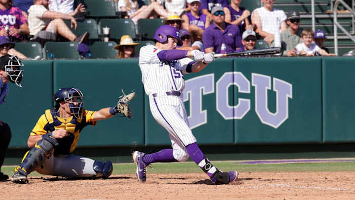 Brayden Taylor of TCU Baseball